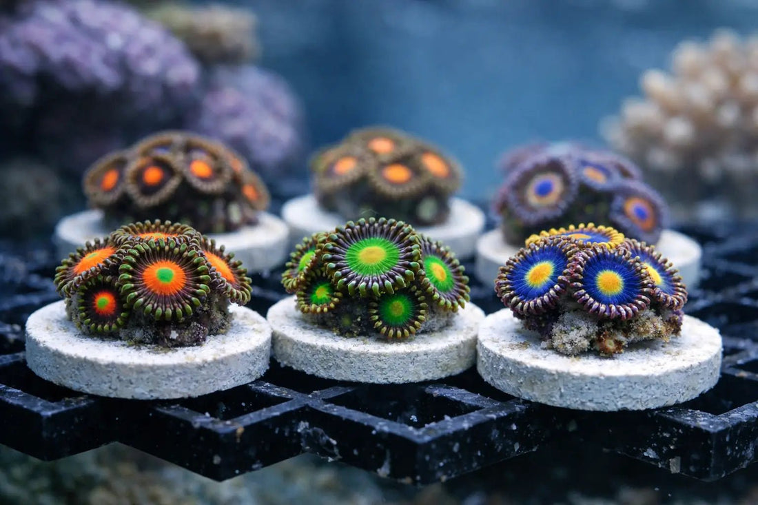 Starter Zoa Colonies for Sale: What to Buy - Cox Marine Creations - Homegrown Zoa’s and Frags