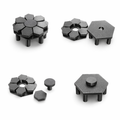 CMC Modular Hex Frag Grow-Out System | Cox Marine Creations