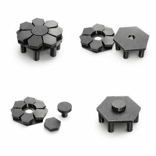 CMC Modular Hex Frag Grow-Out System | Cox Marine Creations - Cox Marine Creations - Homegrown Zoa’s and Frags