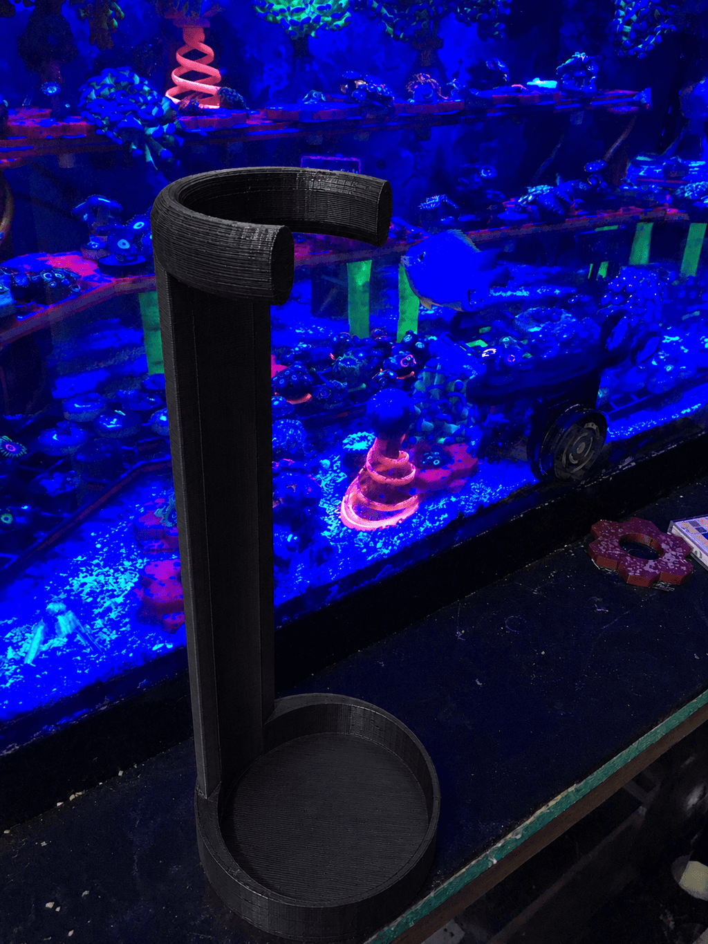 Frag Bagger – 3D Printed Coral Bag Stand - Cox Marine Creations - Homegrown Zoa’s and Frags