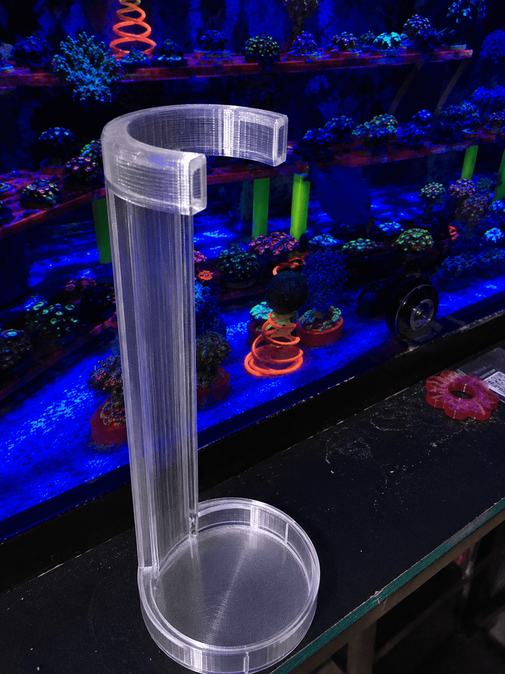 Frag Bagger – 3D Printed Coral Bag Stand - Cox Marine Creations - Homegrown Zoa’s and Frags