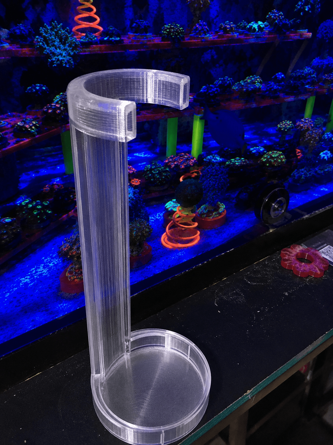 Frag Bagger – 3D Printed Coral Bag Stand - Cox Marine Creations - Homegrown Zoa’s and Frags