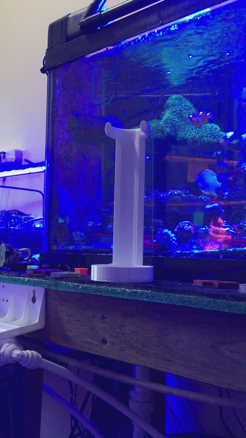 Frag Bagger – 3D Printed Coral Bag Stand