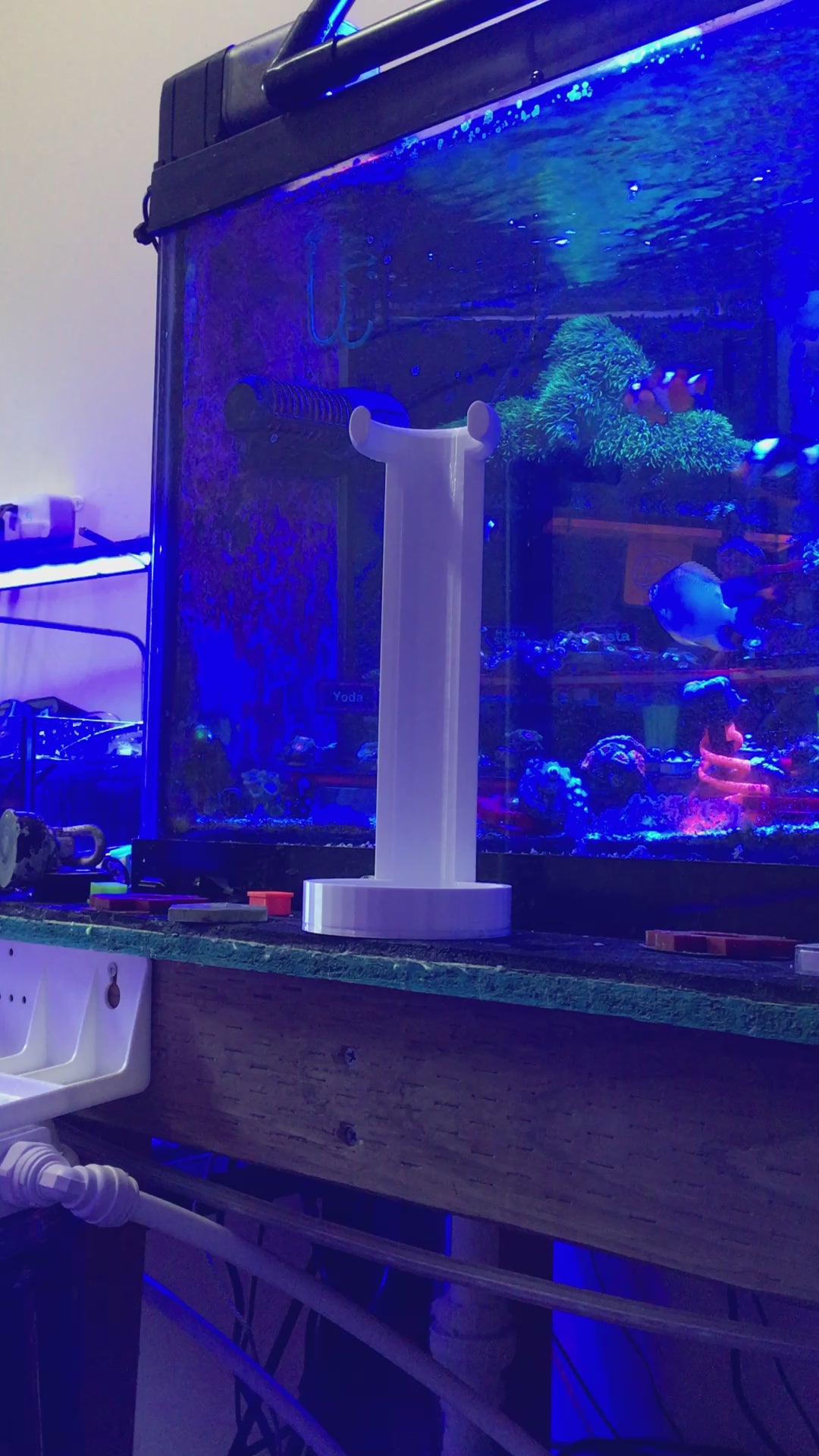 Frag Bagger – 3D Printed Coral Bag Stand